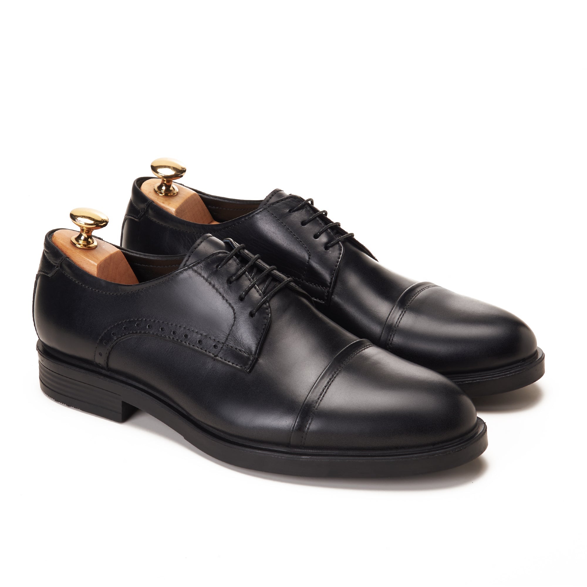 Bally Lauron Black Leather Derby store Shoes US 12.5