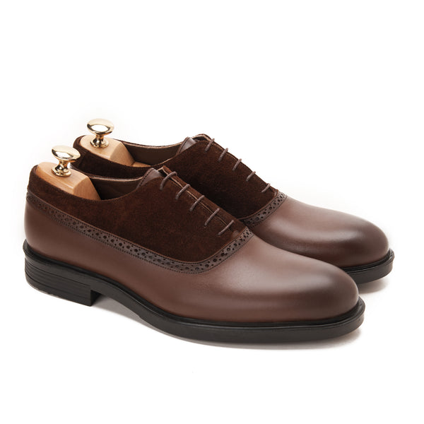 Oxford Plain Toe with Suede