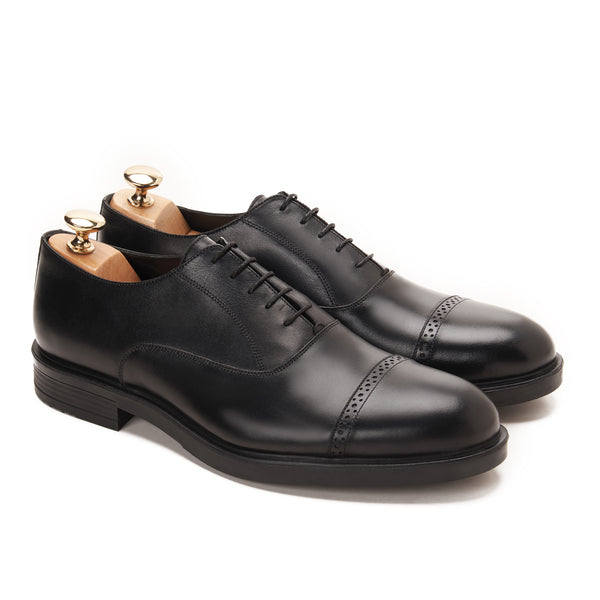 Leicester Cap Semi Brogue