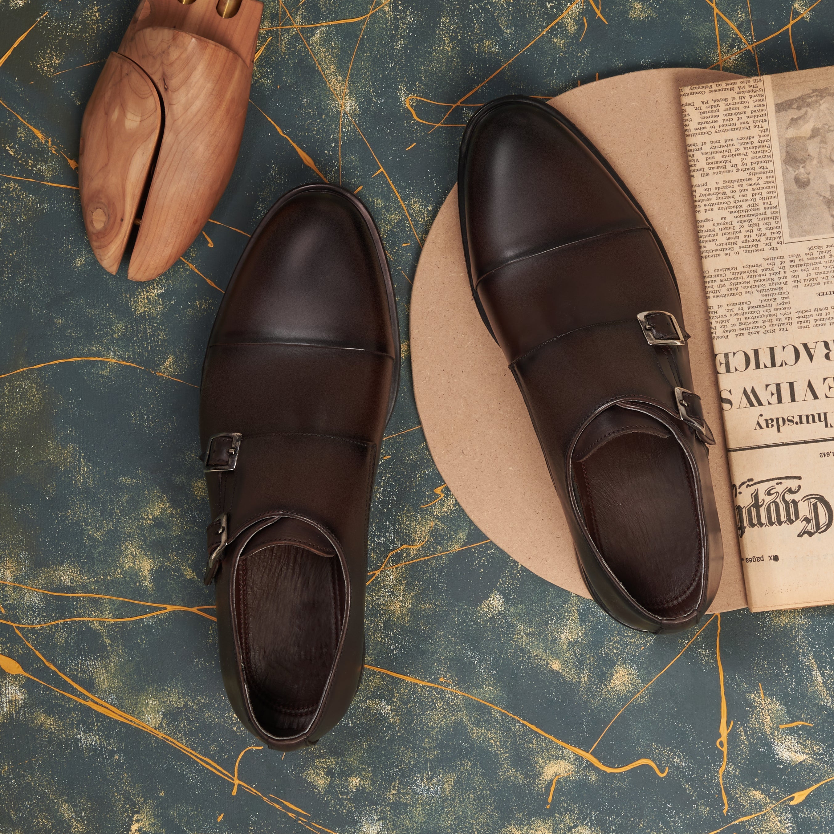 Double Monk Strap Genuine Shoemaker