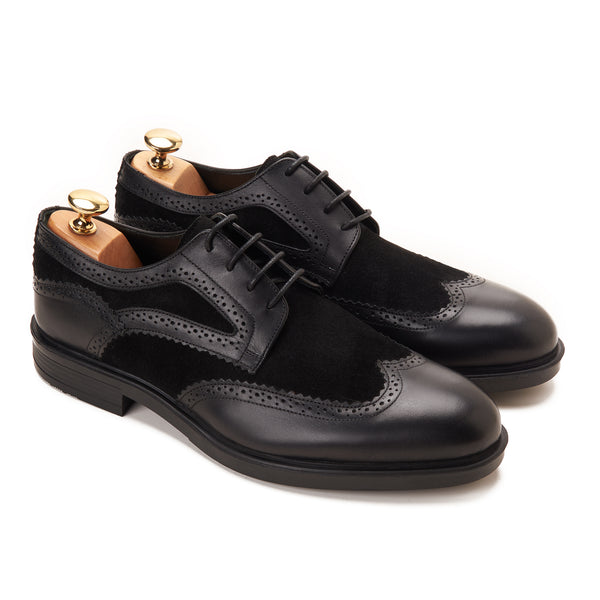 Callisto Derby Brogue with Suede